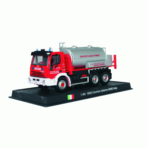 Camion Citerne IVECO 380E - 1993 die-cast model 1:64