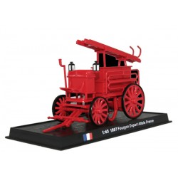 Fourgon Depart Attele - 1897 die-cast model 1:43 