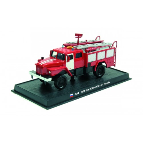 Ural 43206-1551-41 - 2004 die-cast model 1:64 