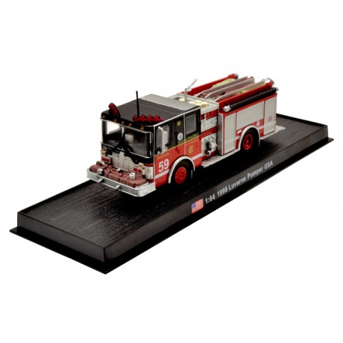 Luverne Pumper 1998 die-cast Fire Truck Model 1:64