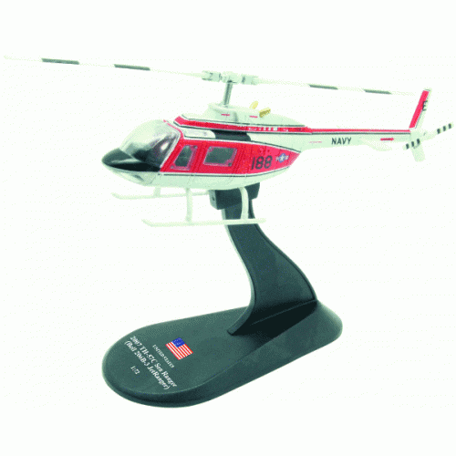 Bell 206 JetRanger die-cast Model 1:72 