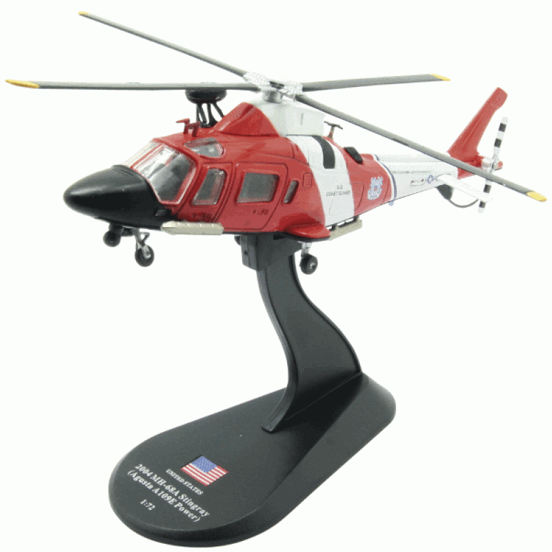 Agusta A129 Mangusta diecast 1:72 helicopter model Amercom HY-34