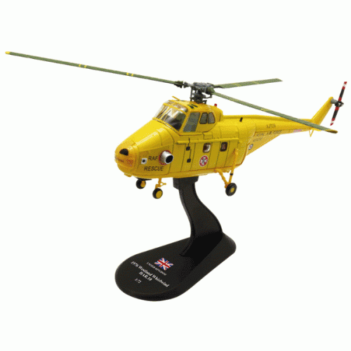 Westland Whirlwind helicopter die-cast Model 1:72 