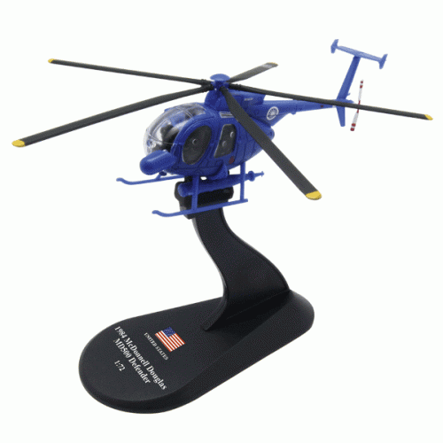 McDonnell Douglas MD500 die-cast Model 1:72