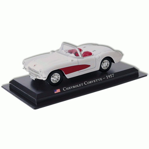 Chevrolet Corvette - 1957 die-cast model 1:43 