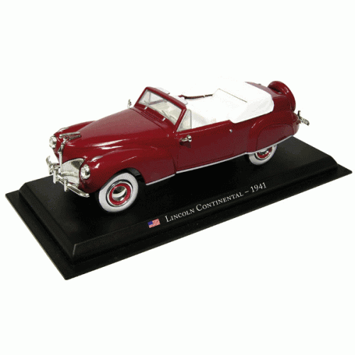 Lincoln Continental - 1941 die-cast model 1:43 