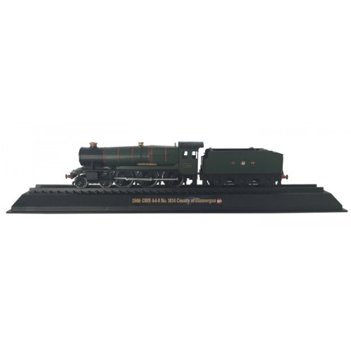 GWR 4-6-0 No. 1014 County of Glamorgan - 1946 Diecast Model 1:76 Scale