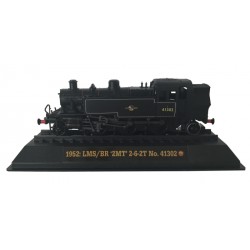 LMS/BR '2MT' 2-6-2T No. 41302 - 1952 Diecast Model 1:76 Scale