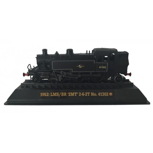 LMS/BR '2MT' 2-6-2T No. 41302 - 1952 Diecast Model 1:76 Scale