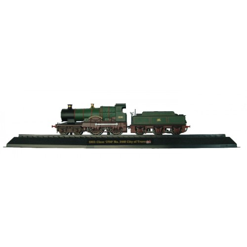 Class '3700' No. 3440 City of Truro - 1903 Diecast Model 1:76 Scale