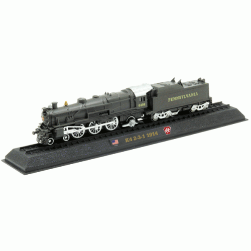 K4 2-3-1 PRR - 1914 die-cast model 1:160