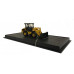 Compact Wheel Loader - 1:64 Construction Machine Model (Amercom MB-18)