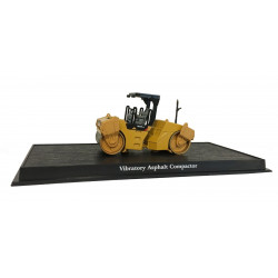 Vibratory Asphalt Compactor - 1:64 Construction Machine Model (Amercom MB-4)