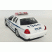 USA Police set of 5 magazines with metal models in scale 1:43 (Ford Mustang California Highway Patrol, Ford Crown Victoria Police NYPD USA, Ford Coupe California Highway Patrol, Dodge Magnum R/T City Police, Volkswagen Beetle Police Department) 