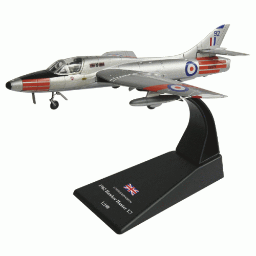 Hawker Hunter T.7 die-cast Model 1:100 