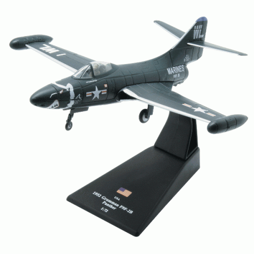 Grumman F9F-2B Panther die-cast Model 1:72