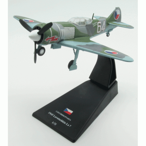 Lavochkin La-7 die-cast Model 1:72