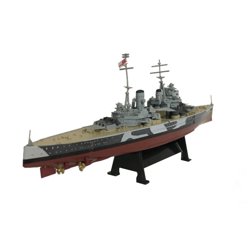 No13 HMS HOWE 1943 1/1000 Scale Ship Model 