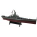 USS Massachusetts (BB-59) 1941 - 1:1000 Ship Model 