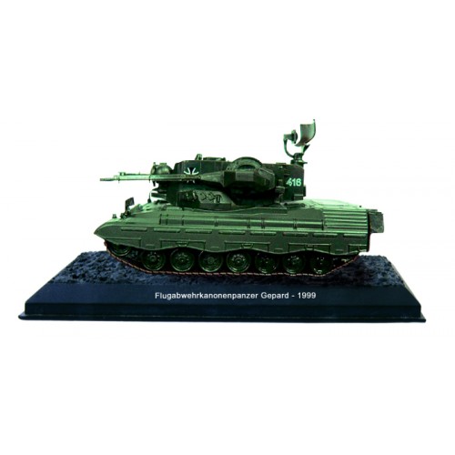 Flakpanzer Gepard - 1999 die-cast model 1:72 