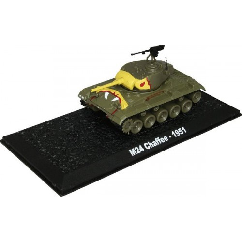 M24 Chaffee - 1951 die-cast model 1:72 