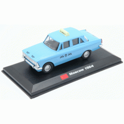 Moskvitch 408 - Moscow 1964 die-cast model 1:43 