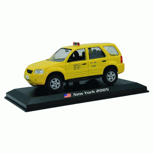 Ford Escape Hybrid - New York 2005 die-cast model 1:43 