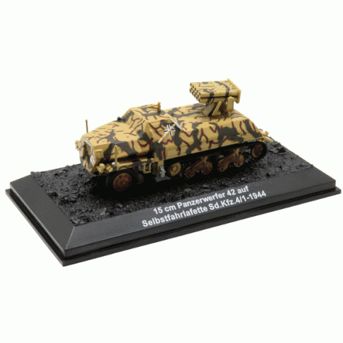 15 cm Panzerwerfer 42 auf Selbstfahrlafette Sd.Kfz.4/1 die-cast model 1:72 