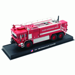 Oshkosh Crash 1989 die-cast Fire Truck  Model 1:64